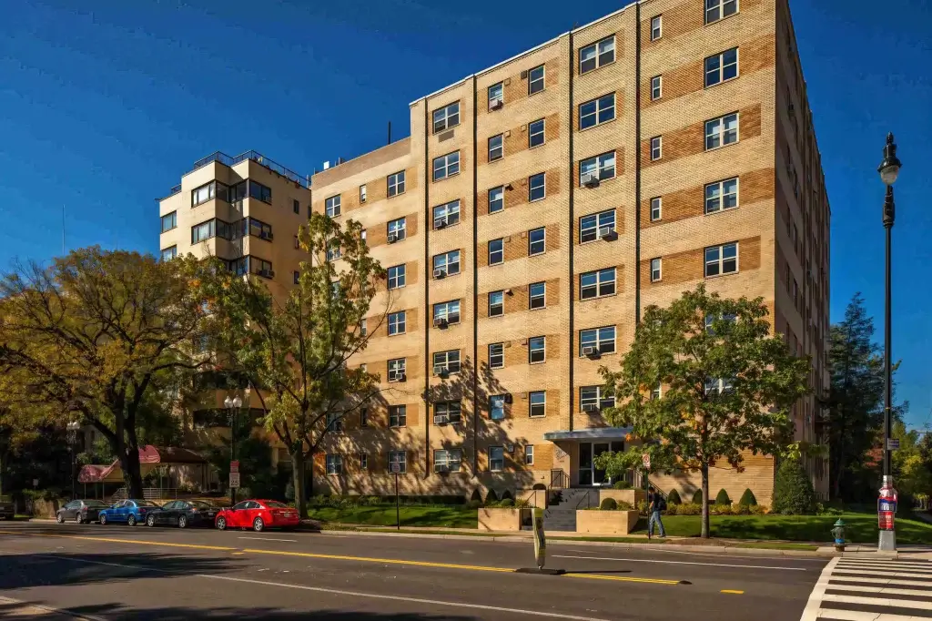 skyline towers apartments in dc exterior
