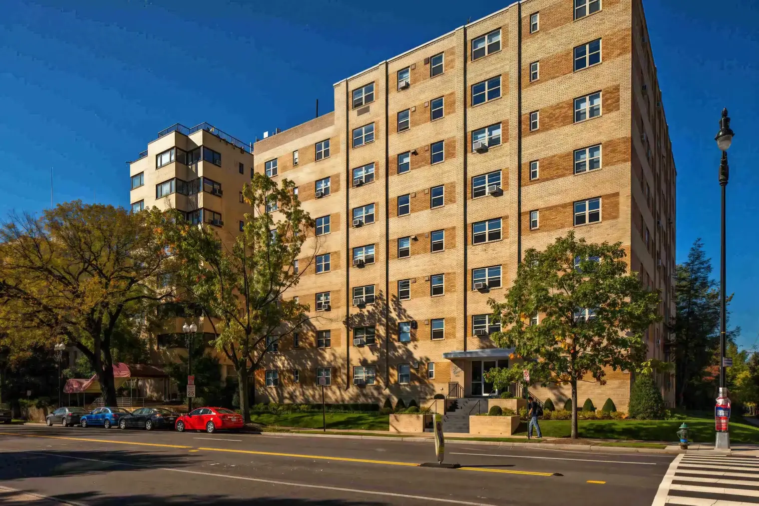 skyline towers apartments in dc exterior